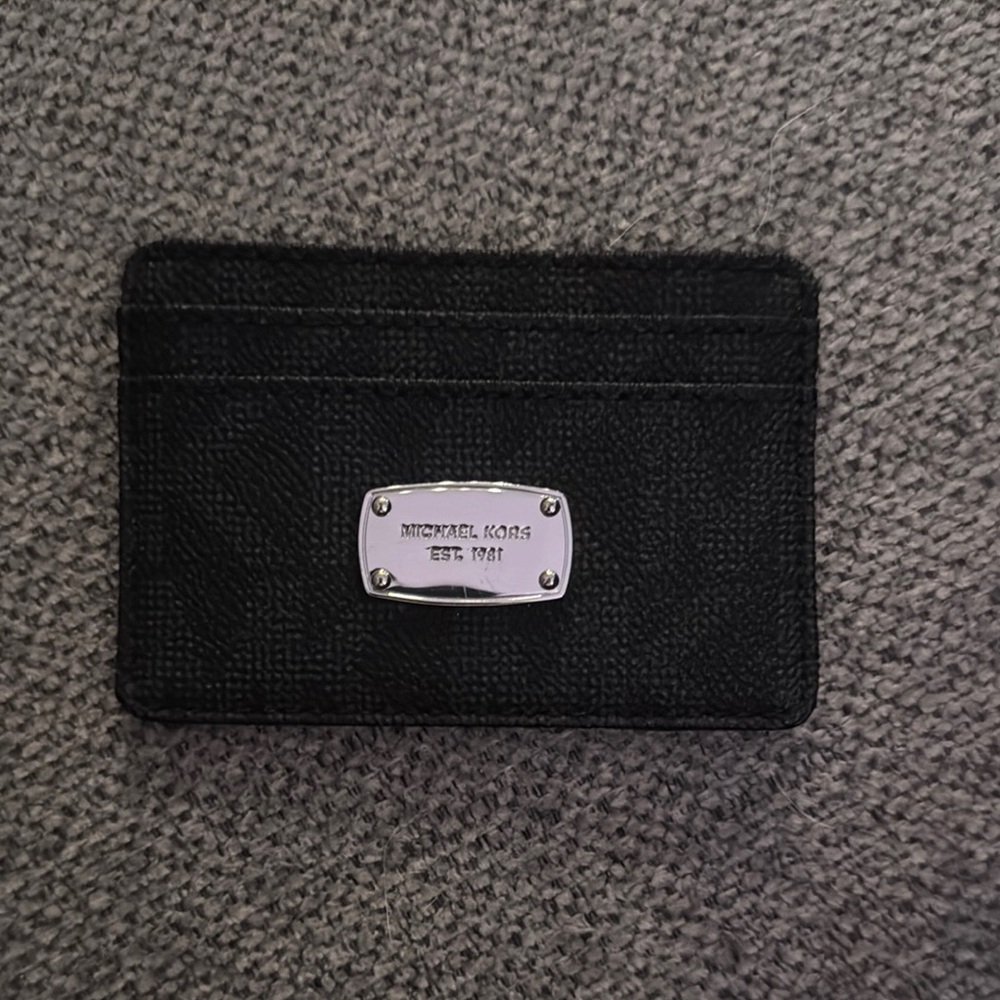 Michael Kors Black Card Holder
